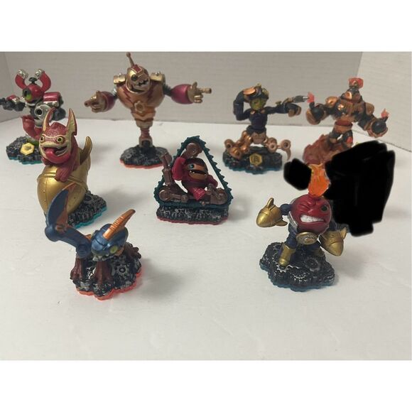 Skylanders Lot Magna charge Bouncer Spy Rise Blast Zone Big Bang Trigger Happy T - Picture 6 of 6